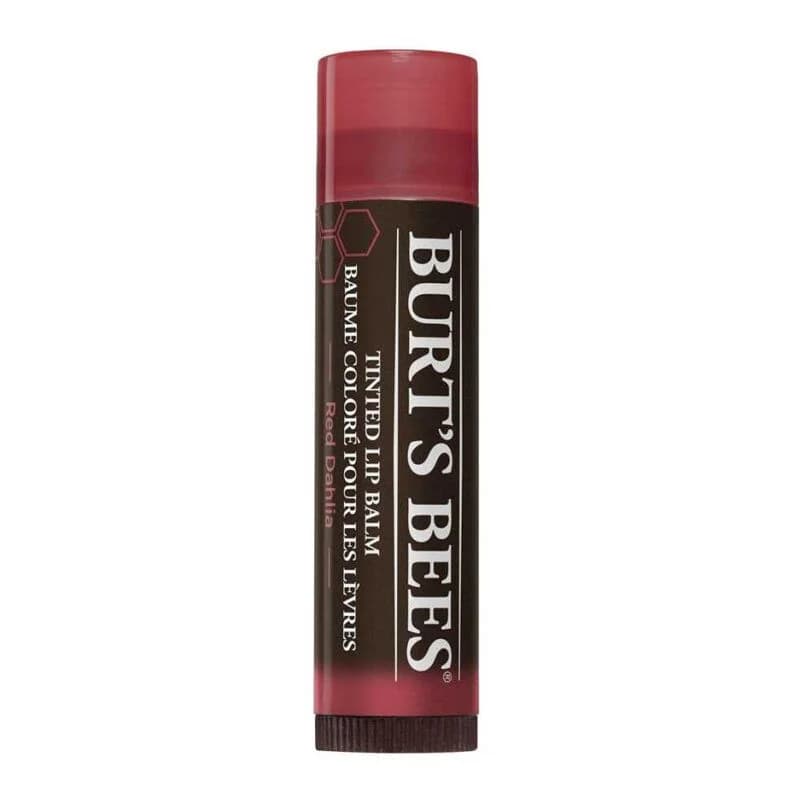بلسم شفاه ملون داليا حمراء 4.25 غرام من بورتس بيز Burt's Bees
