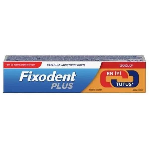 Fixodent كريم فيكسودنت بلس بريميوم للصق طقم الأسنان 40 جرام