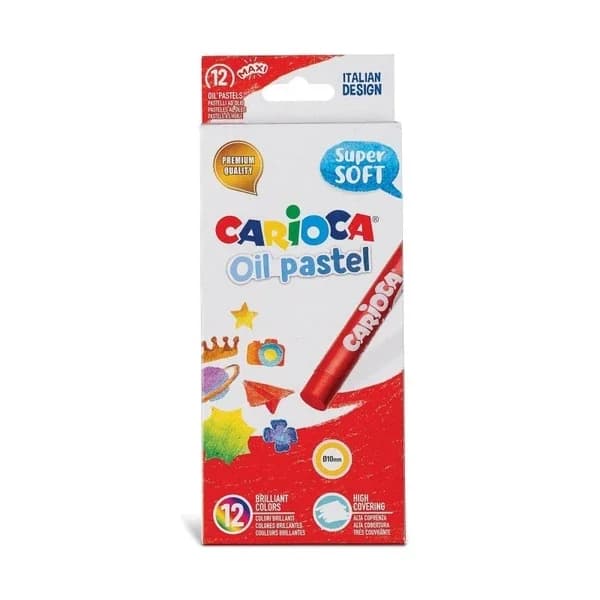Carioca ألوان باستيل زيتية من كاريوكا، 12 قطعة