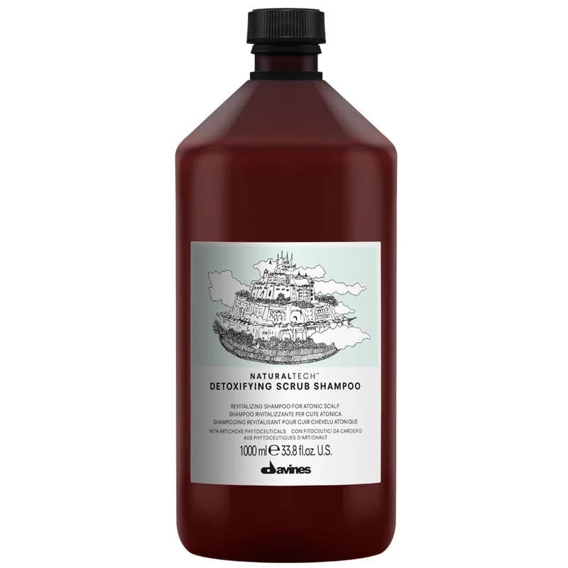 شامبو دافينس المقشر المنقي 1 لتر Davines