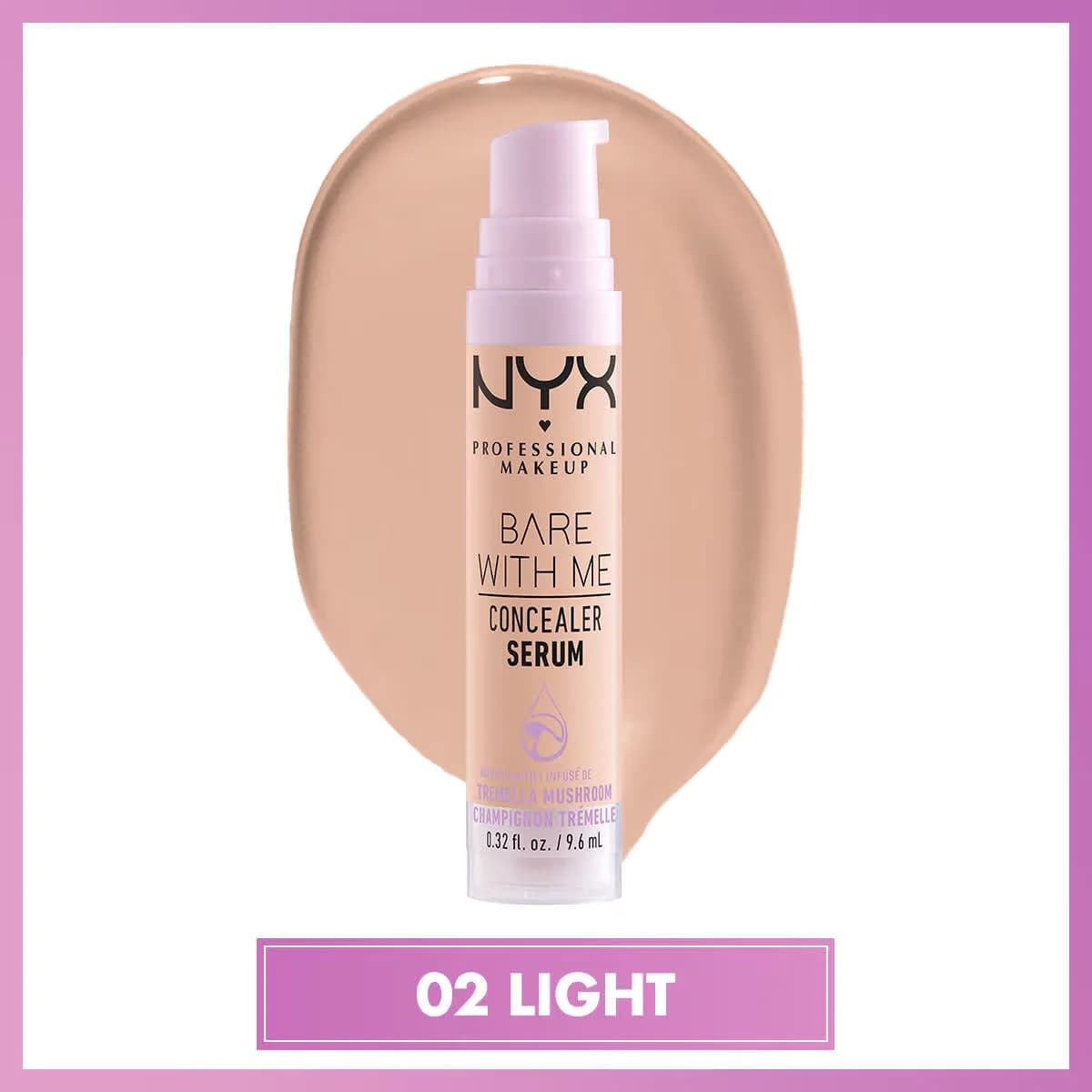 NYX سيروم إخفاء العيوب \\بير ويذ مي\\" من نيكس بروفيشنال ميك أب 02 فاتح"