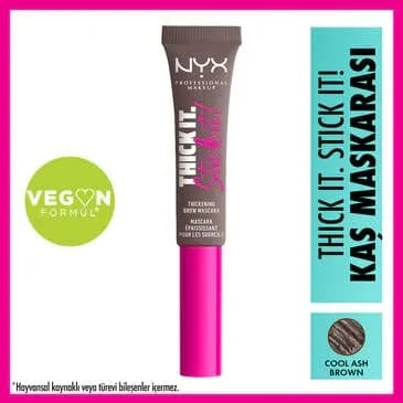 NYX ماسكارا الحواجب تيك إت ستيك إت من ني إكس بروفيشنال ميك أب لون بني رمادي بارد
