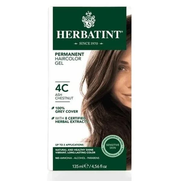 Herbatint صبغة شعر هيرباتينت 4ج شاتين سنتر