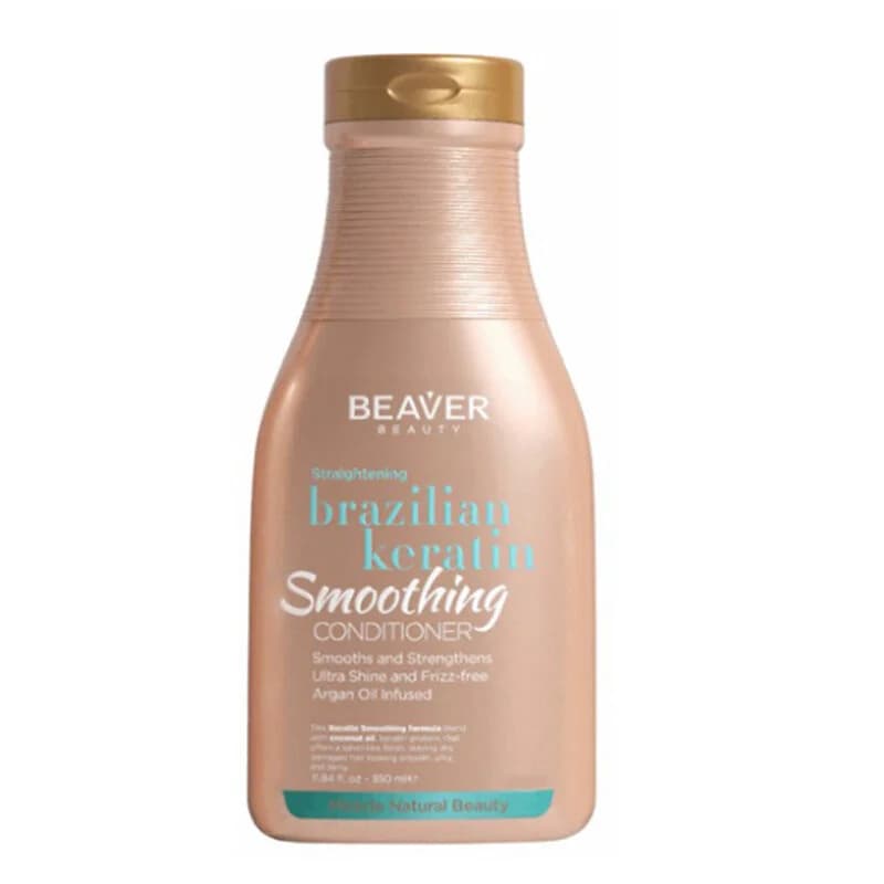 بلسم الشعر بزيت جوز الهند وكيراتين من بيفر 350 مل Beaver