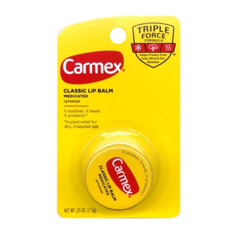 Carmex مرطب الشفاه كارمكس كلاسيك، 7.5 غرام عناية مهدئة