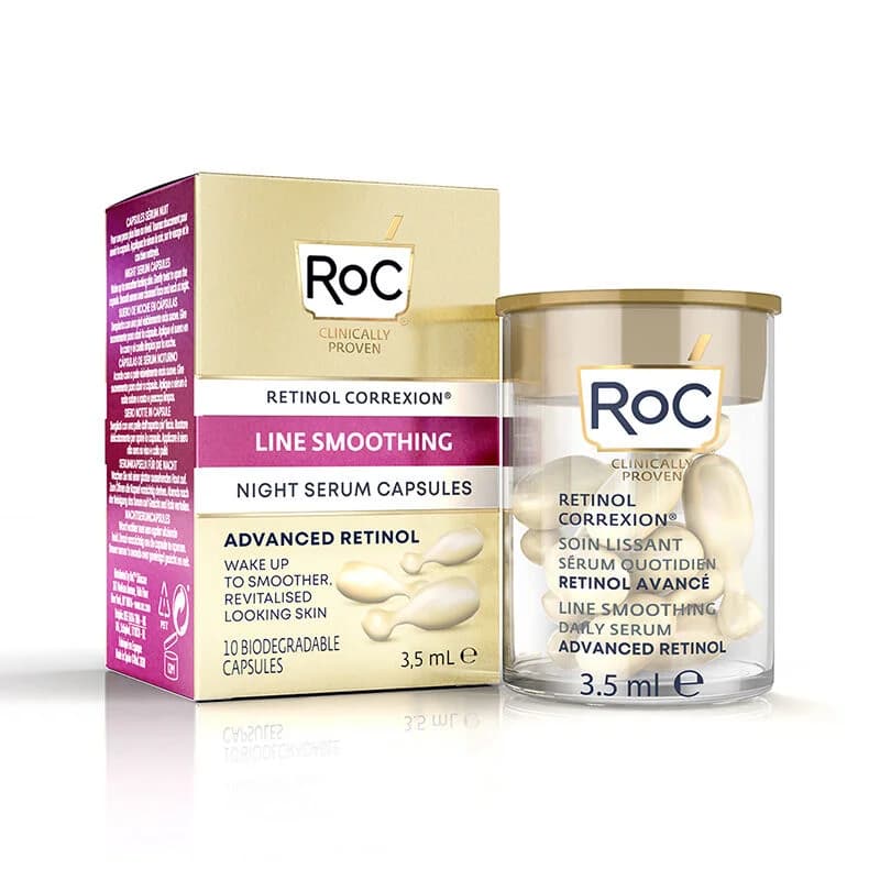 ROC سيروم روك ريتينول المضاد للتجاعيد، 10 قطع