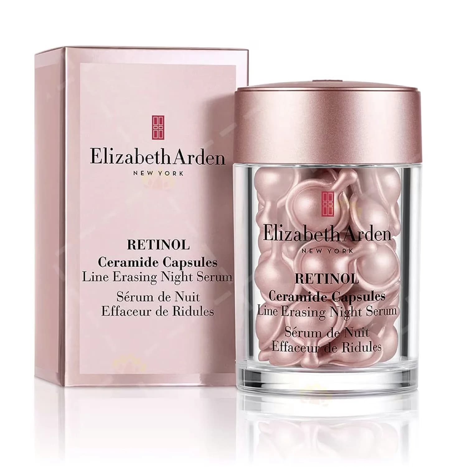 Elizabeth Arden كبسولات سيراميد ريتينول ليلي لإزالة الخطوط الدقيقة، من إليزابيث آردن 60 كبسولة من إليزابيث آردن