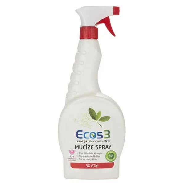 Ecos3 بخاخ التنظيف متعدد الأغراض الصديق للبيئة إيكوس3 سعة 750 مل