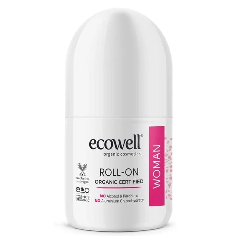 Ecowell مزيل عرق عضوي من إيكوويل (للنساء) 75 مل