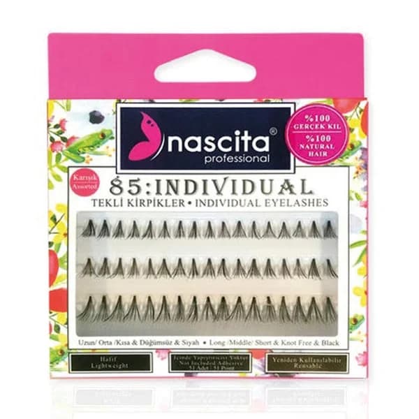 Nascita رموش ناسيتا الفردية المختلطة 85