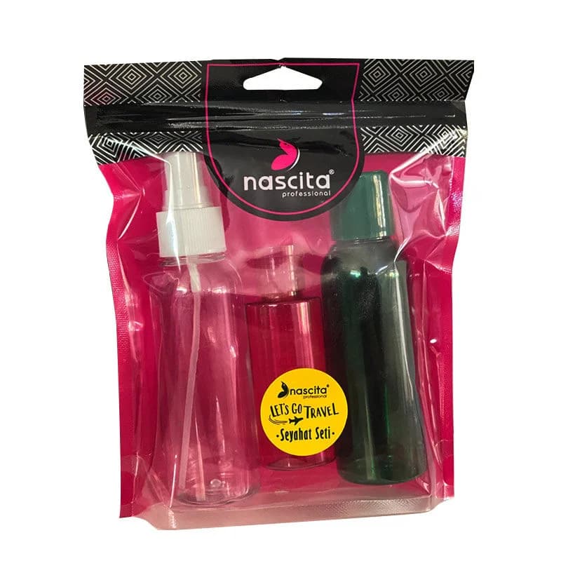 Nascita مجموعة زجاجات ناسيتا الملونة من 3 قطع 0008