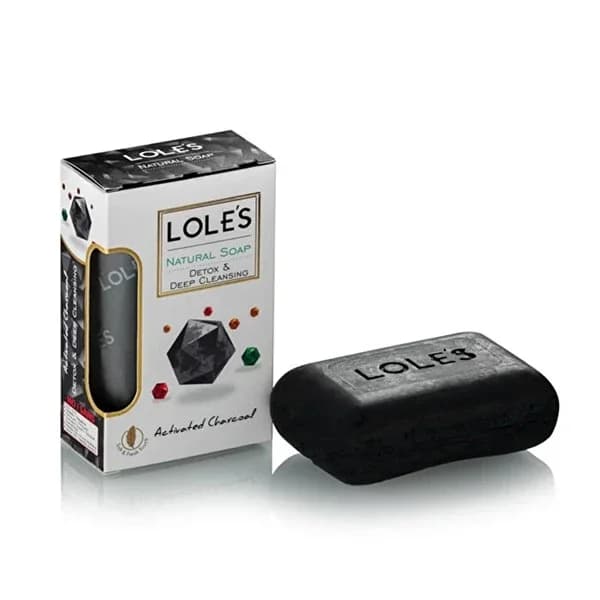Lole's صابون لولز الصلب بالفحم النشط 150 غرام