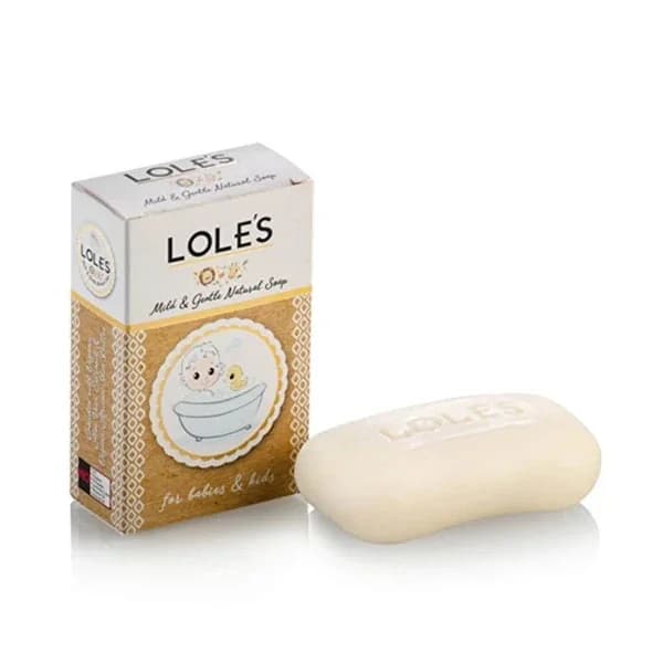 Lole's صابون لولز للأطفال بالأعشاب للوجه والجسم 100 غرام