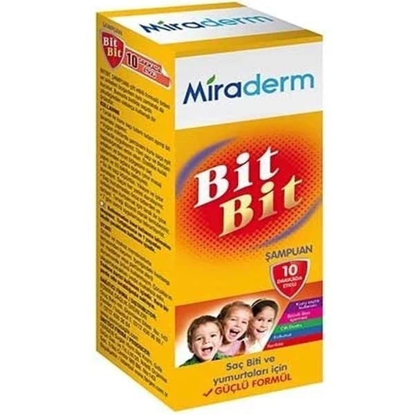 Miraderm شامبو ميراديرم المضاد للقمل والصئبان 200 مل