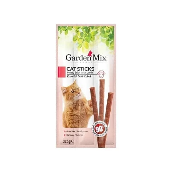 Garden Mix وجبة خفيفة صحية من جاردينميكس مع لحم الضأن ٣ × ٥ غرام