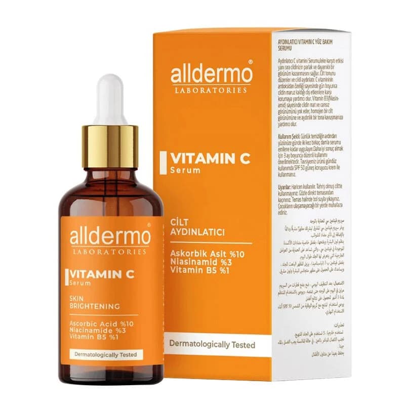 Alldermo سيروم ألديرمو لتفتيح البشرة بفيتامين سي 30 مل
