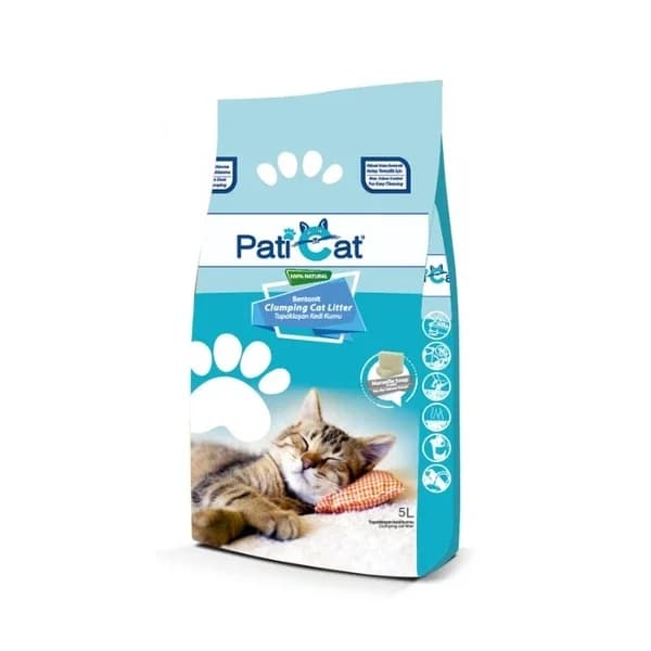 Paticat رمل القطط الناعم من باتيكا مارسيليا برائحة الصابون 5 لتر