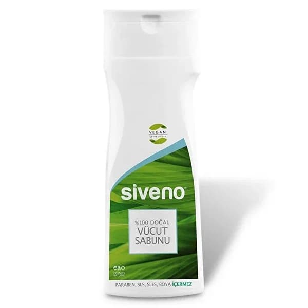 Siveno صابون الجسم الطبيعي سيفينو 300 مل مع خلاصة الآذريون والبابونج