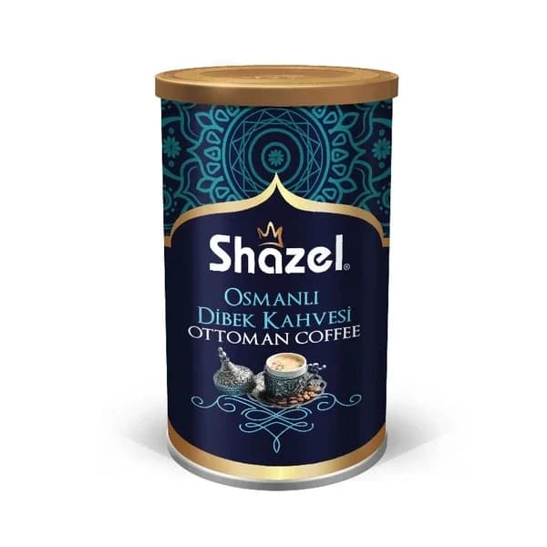 Shazel قهوة شازل عثمانية ديبك 250 غرام (علبة أسطوانية)