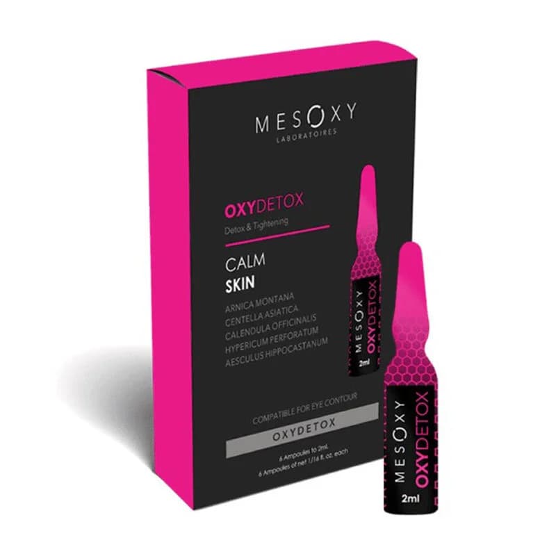 Mesoxy سيروم ميسوكسي أوكسيديتوكس لتهدئة البشرة 6 × 2 مل
