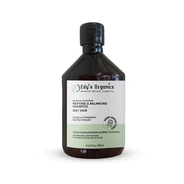 Edys Organics شامبو إيديز أورجانيكس المنقي والمتوازن بخلاصة الشاي 500 مل
