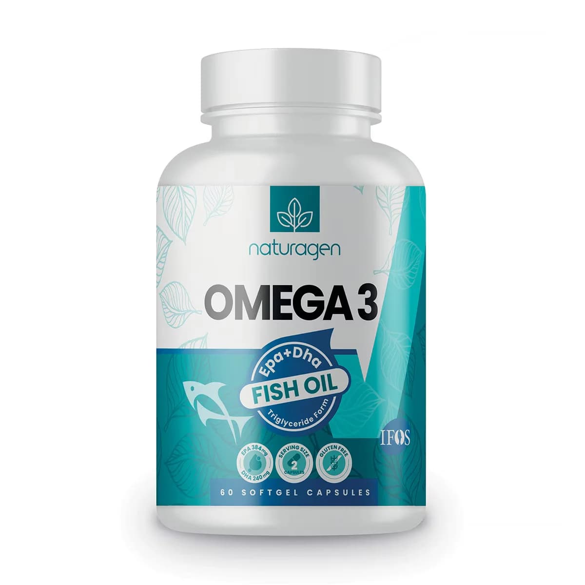 Naturagen كبسولات ناتوراجين أوميجا 3 60