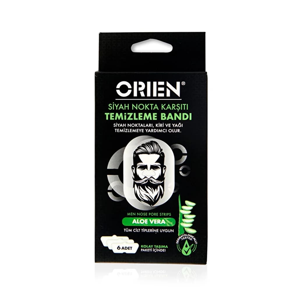 Orien شرائط تنظيف الرؤوس السوداء من أورين عبوة من 6 قطع