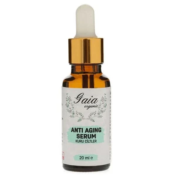 Gaia Organic سيروم جايا العضوي المضاد للشيخوخة للبشرة الجافة 20 مل