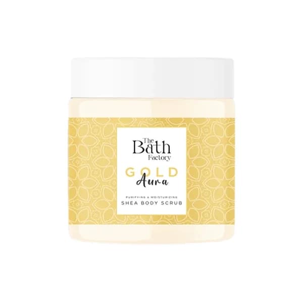 The Bath Factory مقشر الجسم من ذا باث فاكتوري هالة الذهب 300 غرام