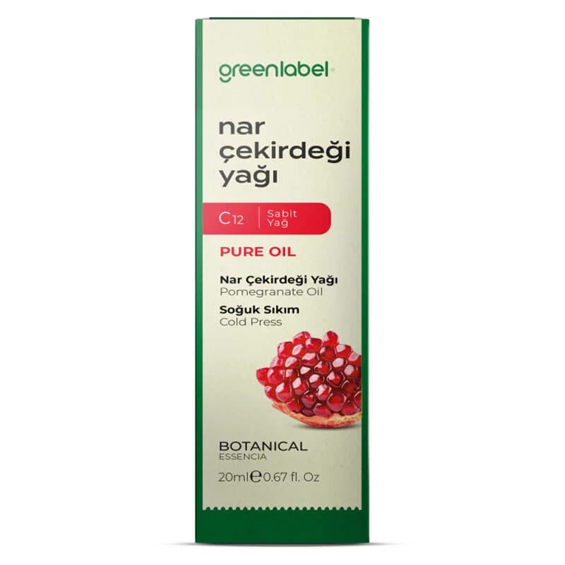 Greenlabel زيت بذور الرمان من جرين ليبل 20 مل إكسير مغذي