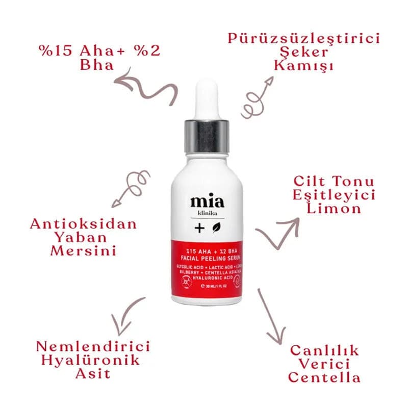 Mia Klinika سيروم ميا كلينيكا لتقشير الوجه 30 مل
