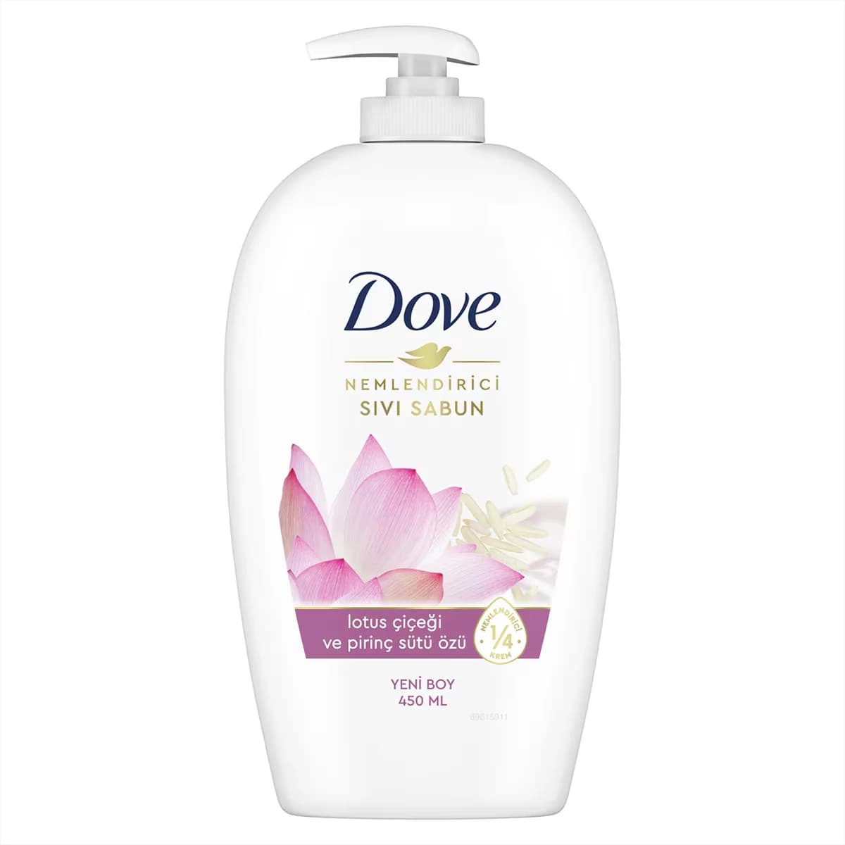 Dove صابون دوف السائل المرطب بخلاصة زهرة اللوتس وحليب الأرز 450 مل