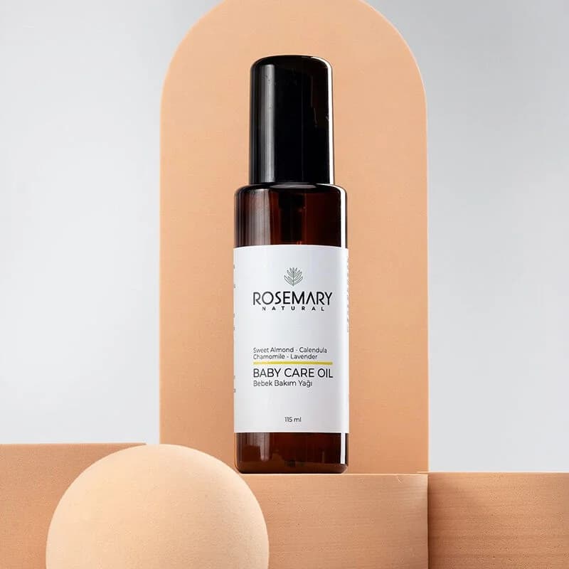 Rosemary Natural زيت إكليل الجبل الطبيعي للعناية بالطفل 115 مل