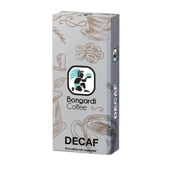 Bongardi Coffee كبسولات قهوة بونغاردي منزوعة الكافيين (عبوة من 10 قطع) معالجة بالماء من نسبرسو