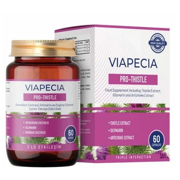 Viapecia مكمل غذائي فيابيسيا برو-ثيسل 60 كبسولة