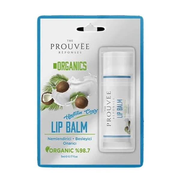 The Prouvee Reponses مرطب الشفاه العضوي من ذا بروفي ريبونسيس جوز الهند 5 مل