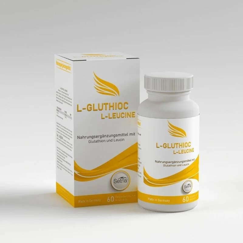 مكمل بيست فارما ل-جلوتاثيون ل-ليوسين 60 كبسولة Best Pharma