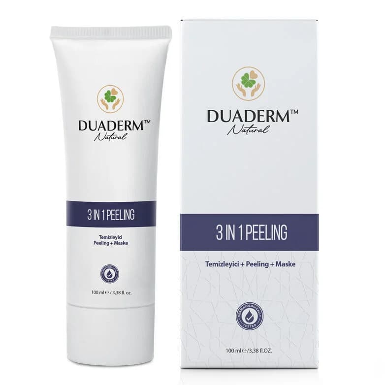 Duaderm قناع دودرم 3 في 1 لتنظيف وتقشير البشرة 100 مل