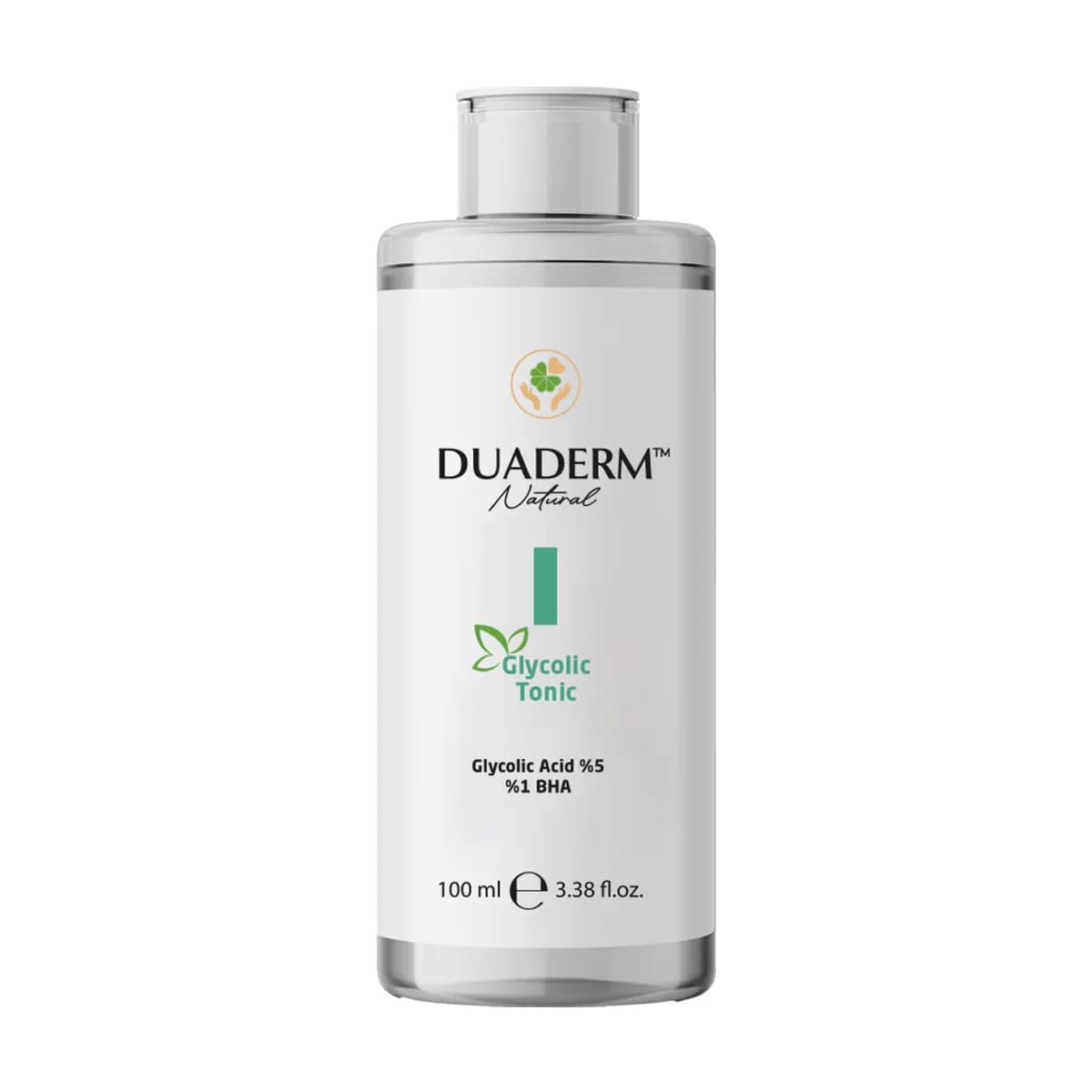 تونر متساوي اللون بحمض الجليكوليك 5% + BHA 100 مل من دوادرم Duaderm