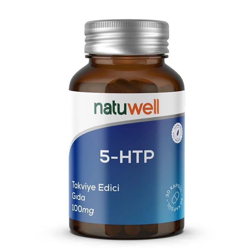 مكمل غذائي 5-HTP 100 ملغ 30 كبسولة من ناتويل Natuwell