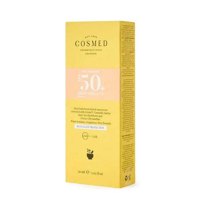 كريم سي سي سكينفابل SPF50+ من كوسمد 30 مل Cosmed