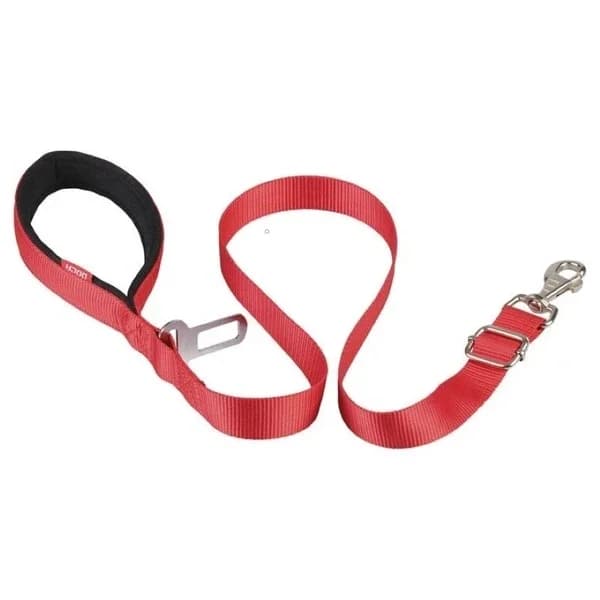 Doca حزام أمان دوكا أحمر منسوج للسفر 2.5 × 80-120 سم