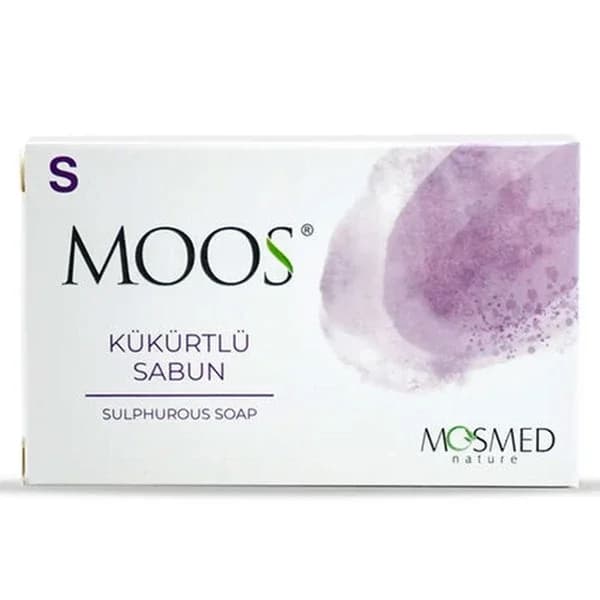 Moos صابون موس-إس بالكبريت 100 غرام