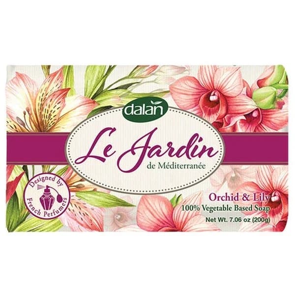 Dalan Le Jardin Orchid And Lily Herbal Soap 200 gr