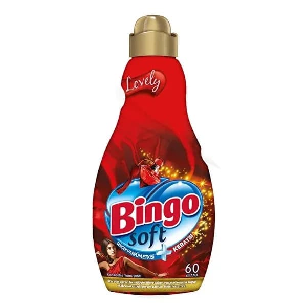 Bingo Soft مُركَز مُنعِّم الأقمشة الناعم من بينجو، رائع، 1440 مل