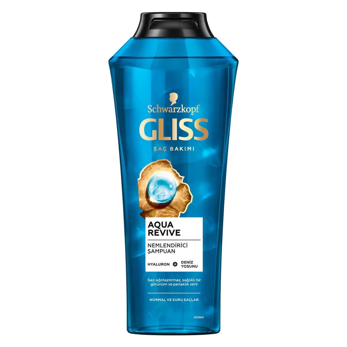 Gliss شامبو جليس أكوا ريفايف المرطب مع حمض الهيالورونيك ومستخلص الأعشاب البحرية 500 مل