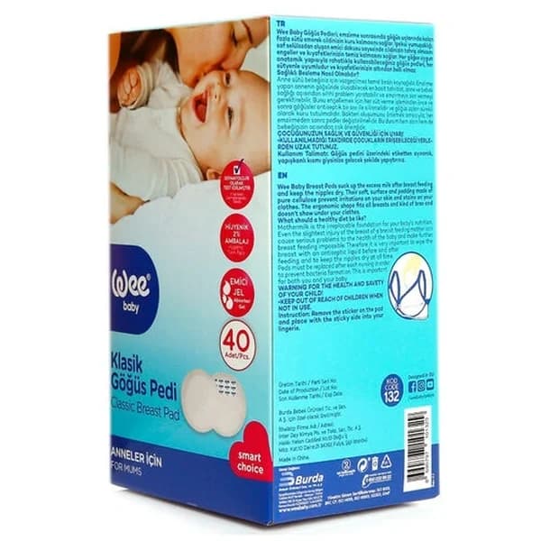 Wee Baby وسادات صدر وي بيبي 40 قطعة