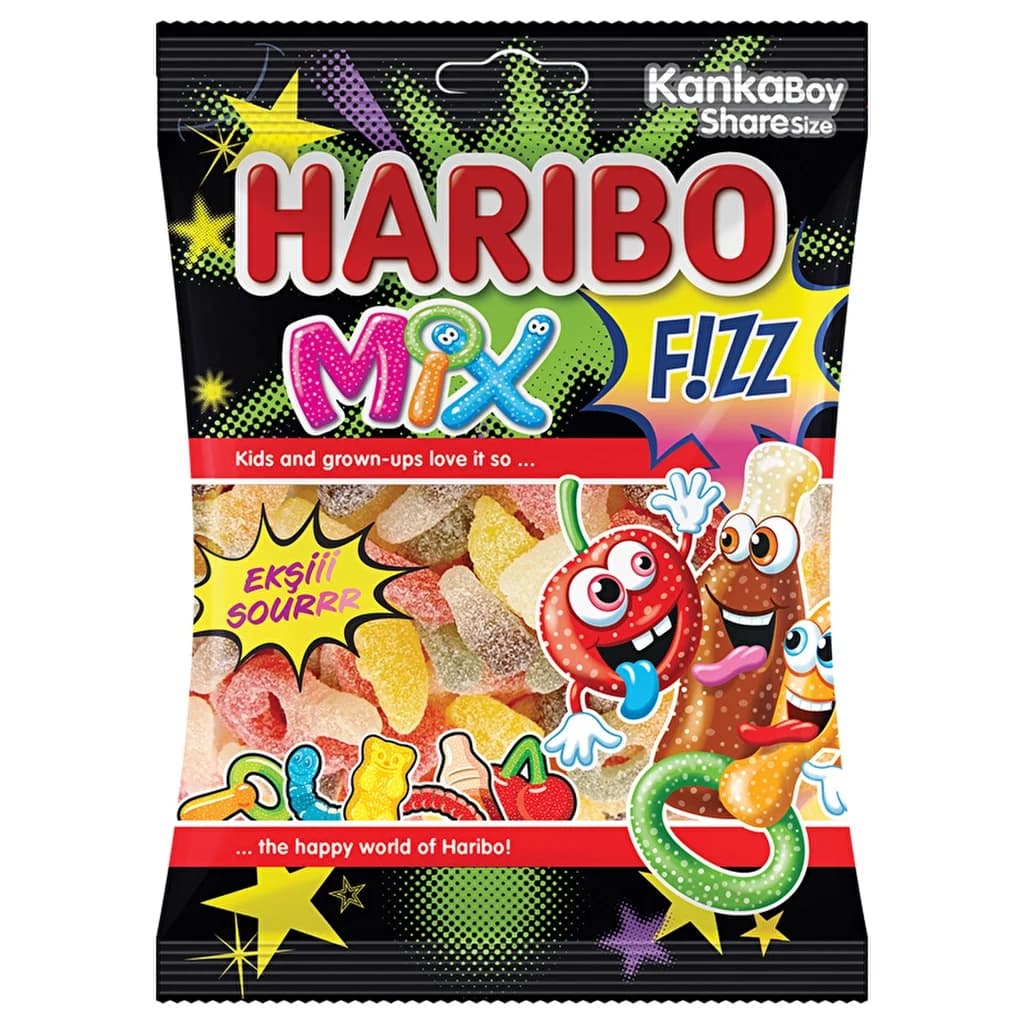 Haribo حلوى هاريبو فيز ميكس بنكهة الفواكه، 70 غرام