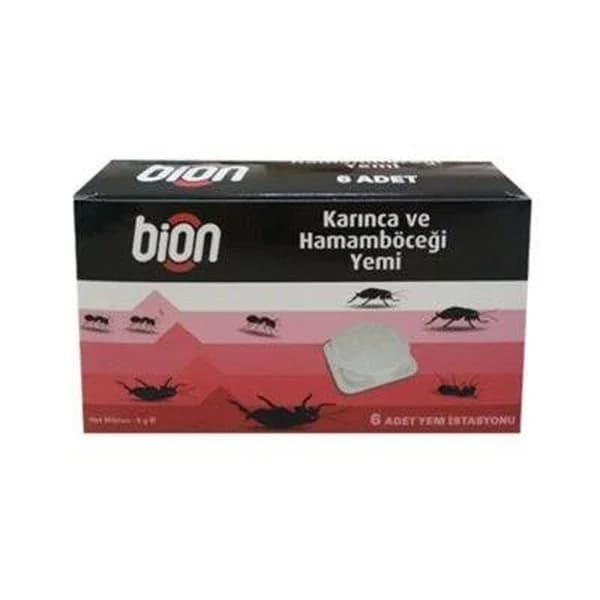Bion طُعم الصراصير والنمل من بيون عبوة من 6 قطع