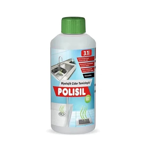 Polisil منظف المجاري البيولوجي بوليسيل بيو، مانع للروائح، 500 مل